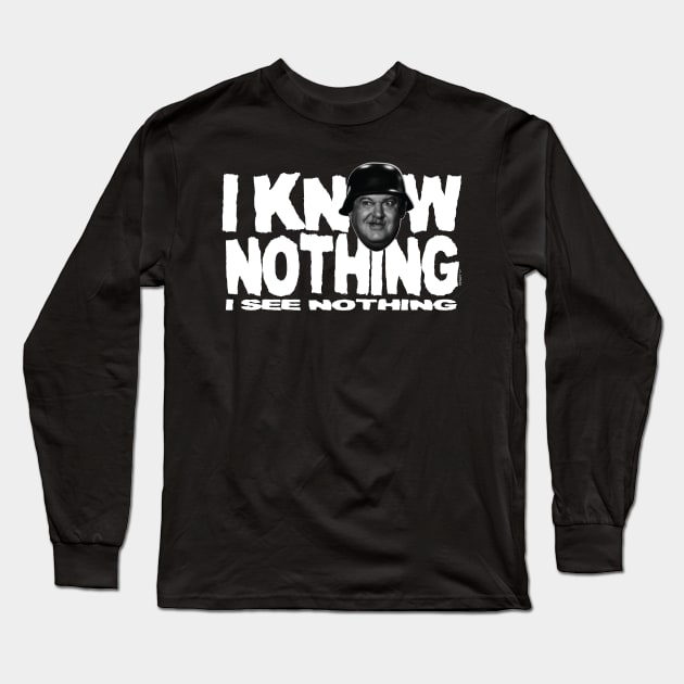 I KNOW NOTHING! Long Sleeve T-Shirt by Illustratorator